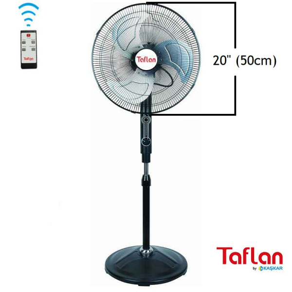 Uzaktan Kumandalı Ayaklı Vantilatör 130W 52cm