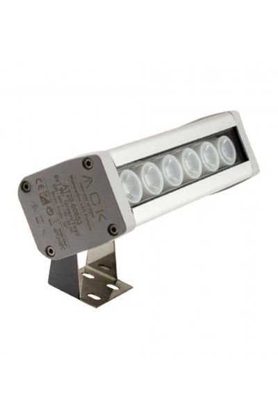 ACK AT20-00683 6W Amber Power Led Wallwasher