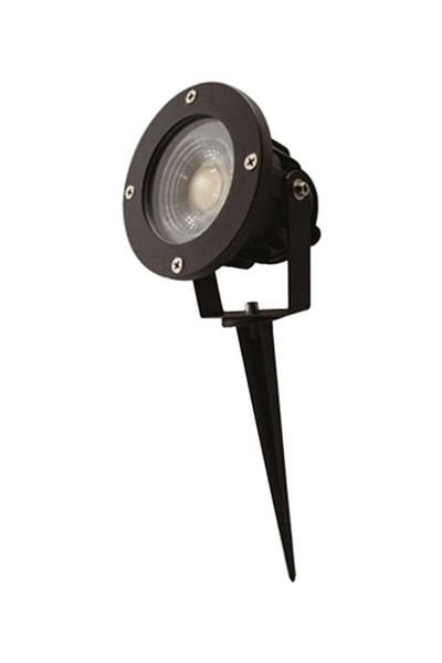 ACK AT25-00381 Amber 10W Siyah Led Kazıklı Çim Armatürü