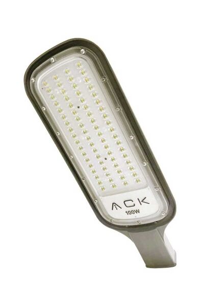 Ack AT41-19130 6500K Beyaz 100W Metal Ledli Sokak Armatürü