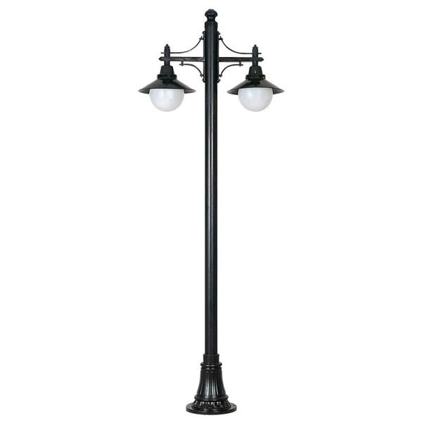 20lik Şapkalı Polietilen Camlı Park Bahçe Aydınlatma Direği 90x280cm
