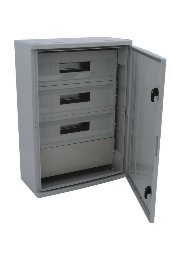 40x50x17,5 cm H.Free 34 Otomatlı ve Pakolu Opak Kapaklı Sıva Üstü Otomat Panosu, Ip65