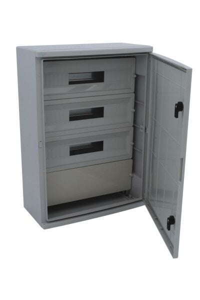 40x50x17,5 cm H.Free 34 Otomatlı ve Pakolu Opak Kapaklı Sıva Üstü Otomat Panosu, Ip65