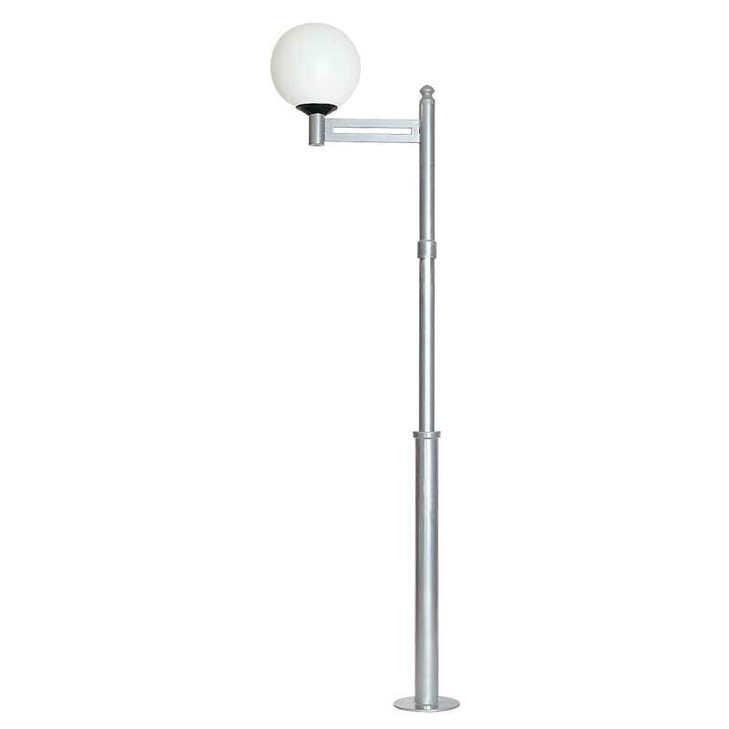 Polietilen Camlı Park Bahçe Aydınlatma Direği 55x300cm