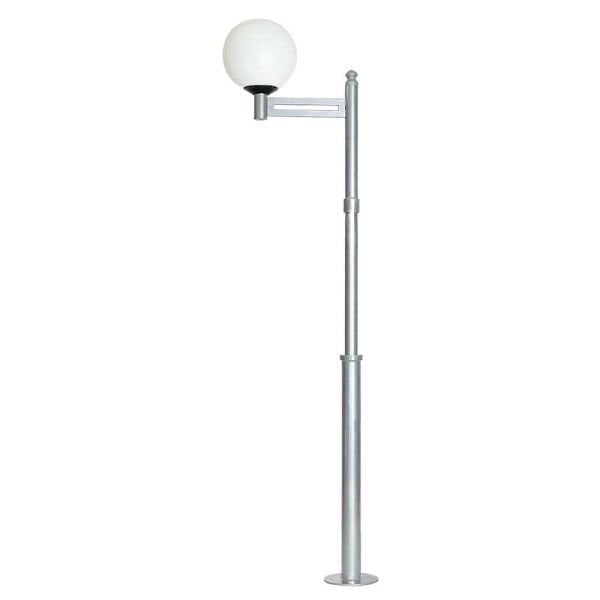Polietilen Camlı Park Bahçe Aydınlatma Direği 55x300cm