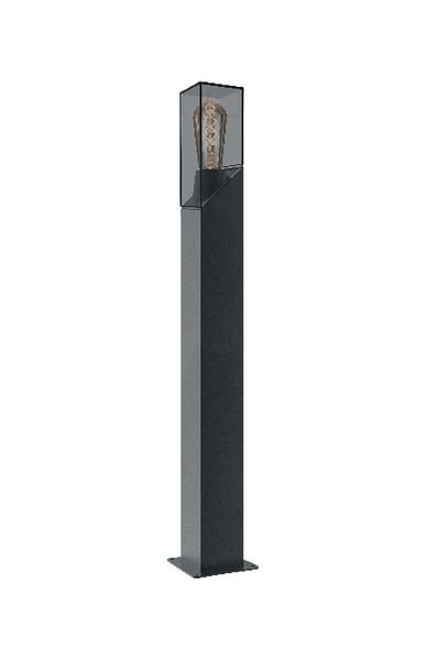 ACK AG36-00512 60W E27 800mm Karya Alüminyum Siyah Bahçe Armatürü