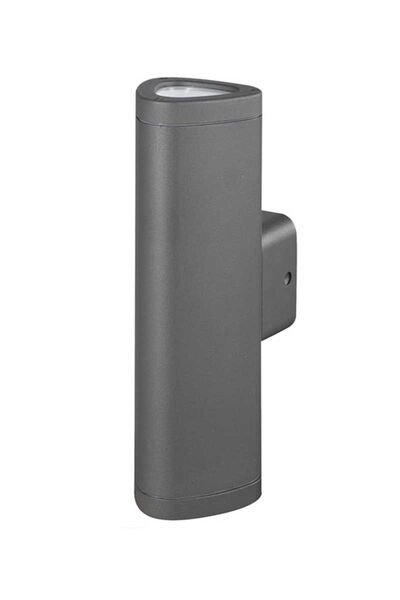 ACK AG40-00802 3000K Günışığı 10W Siyah Osram Sirius 2A Bahçe Duvar Apliği