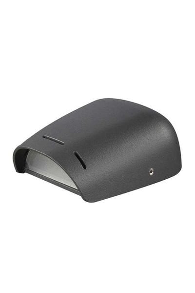 ACK AG40-00902 3000K Günışığı 3.5W Siyah Osram Sirius B Bahçe Duvar Apliği