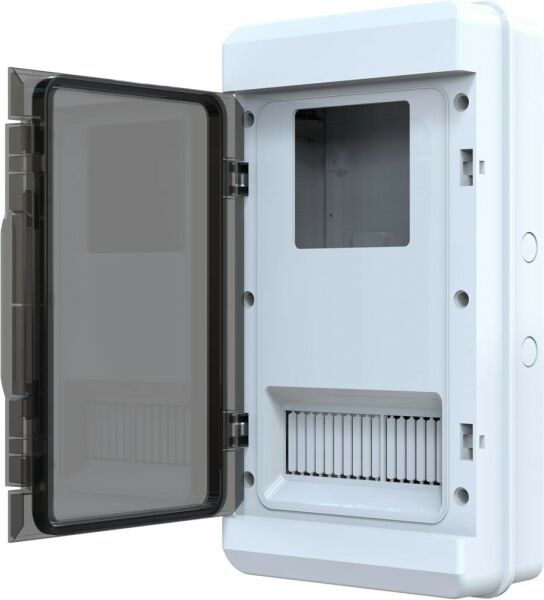 235x435x110 mm Sıva Üstü Sayaç Panosu (9 Sigorta + Monofaze Sayaç)