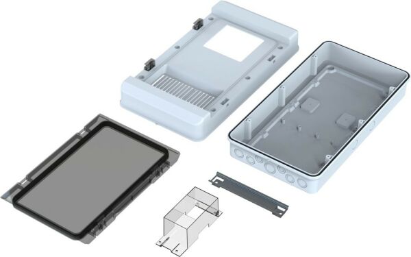 235x435x110 mm Sıva Üstü Sayaç Panosu (9 Sigorta + Monofaze Sayaç)