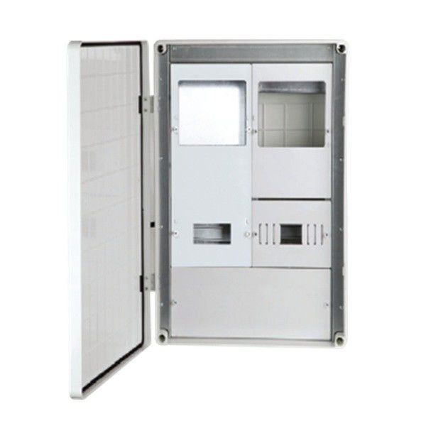 500x700x220 mm Sıva Üstü Sayaç Panosu (24 Sigorta + Trifaze Sayaç + Kompakt Şalter)