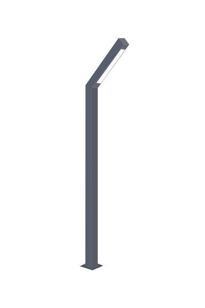 ACK AG43-09201 2x30W 3000K Günışığı 400cm Alsa Bahçe Aydınlatma Direği