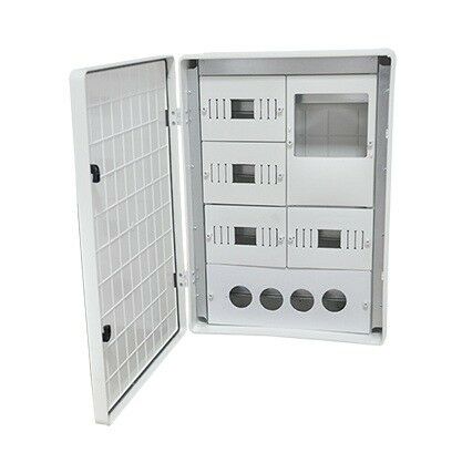 500x700x220 mm Sıva Üstü Sayaç Panosu (36 Sigorta + Trifaze Sayaç + 4lü Priz)