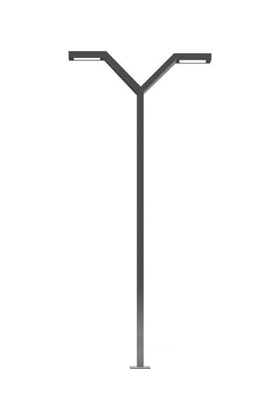 ACK AG43-09301 2x30W 3000K Günışığı 250cm Alsa Bahçe Aydınlatma Direği
