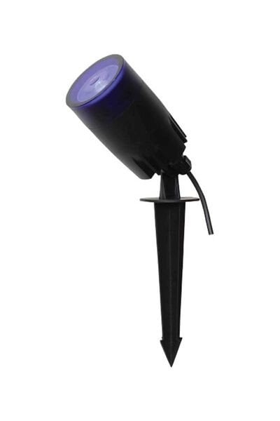 ACK AG56-01056 Mavi GU10 Siyah PC Kazıklı Çim Armatürü