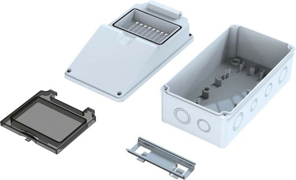 120x220x110 mm Boş Kombinasyon Kutusu (5 Sigorta Kapasiteli)