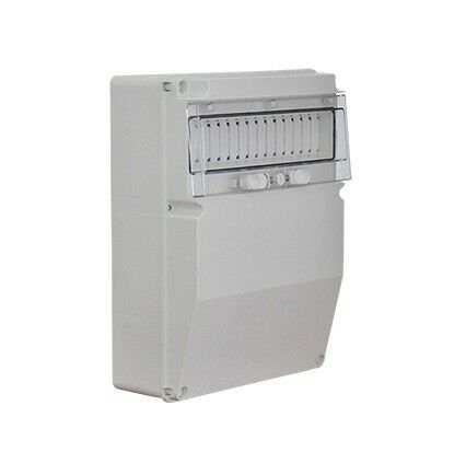 220x280x120 mm Boş Kombinasyon Kutusu (9 Sigorta Kapasiteli)