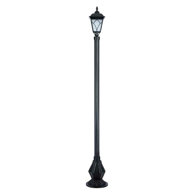 Küçük Kapaklı Alüminyum Lale Park Bahçe Aydınlatma Direği 30x270cm
