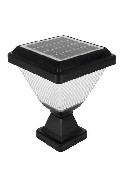 ACK AG60-06831 8W/h 6500K Beyaz Kare Led Solar Bahçe Armatürü