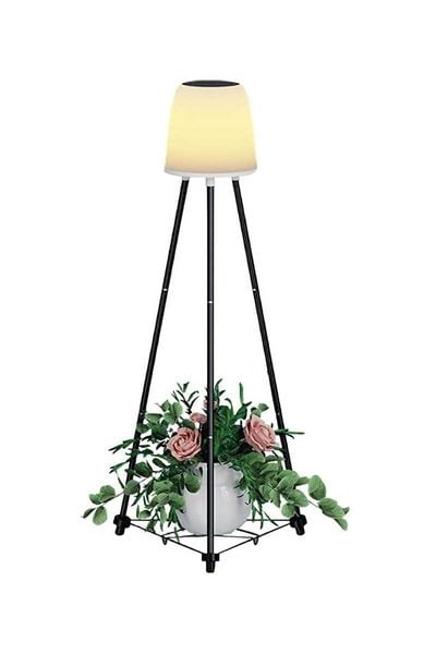 ACK AG60-06851 IP54 Led Ayaklı Siyah Solar Aplik
