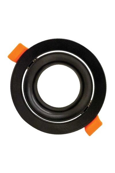 ACK AH03-04071 80mm Terra Alüminyum Siyah Spot Kasası