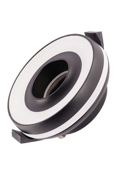 ACK AH03-04111 Yuvarlak Siyah Sıva Altı Led Spot Kasası