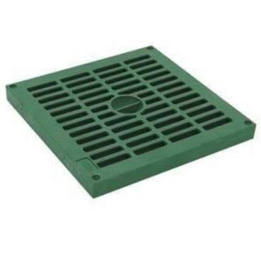 30x30x30 mm Termoplastik Yeraltı Buat İçin Izgaralı Yeşil kapak