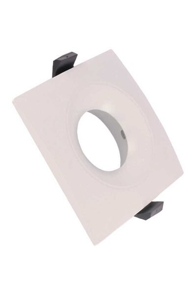ACK AH03-04130 Kare Beyaz Sıva Altı Led Spot Kasası