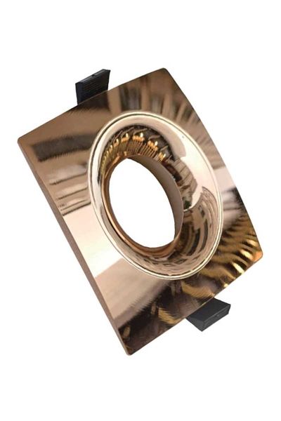 ACK AH03-04136 Kare Bakır Sıva Altı Led Spot Kasası