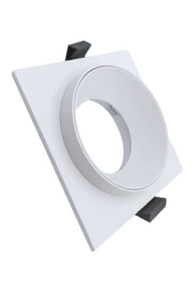 ACK AH03-04140 Kare Beyaz Sıva Altı Led Spot Kasası