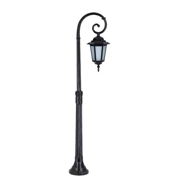 Alüminyum Küçük Altıgen Park Bahçe Feneri 30x140cm