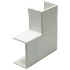 Mutlusan 25x16mm Kablo Kanalı İçin 90 L Köşe 5 Adet