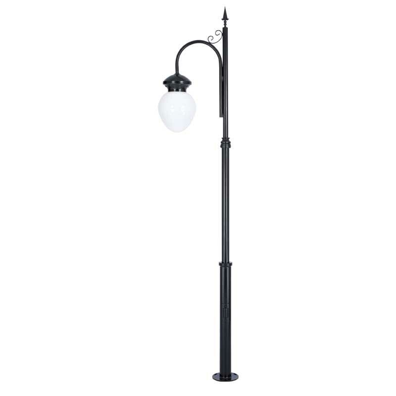 Akrilik Camlı Park Bahçe Model Aydınlatma Direği 50x300cm