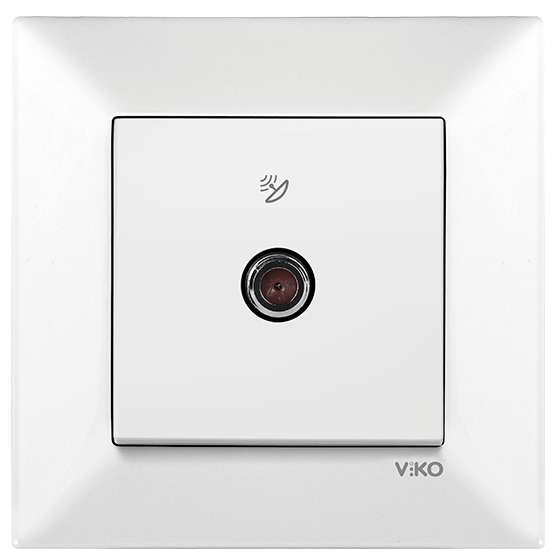 Viko Meridian Uydu Prizi F Konnektörlü Sonlu Çerçeveli