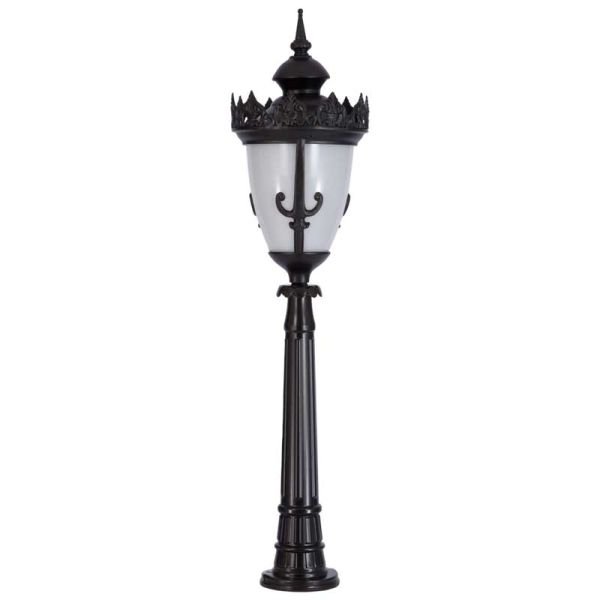 Alüminyum Taçlı Model Park Bahçe Feneri 32x110cm