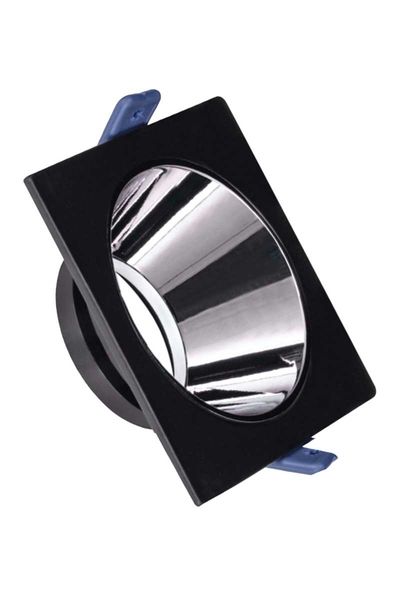 ACK AH03-08031 Siyah Platin Metal Gövde Sıva Altı Spot Kasası