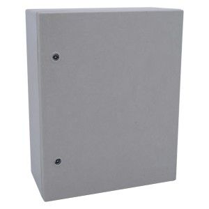 400 x 500 x 190 cm Galvaniz Taban Saclı Polyester Pano, Ip 54