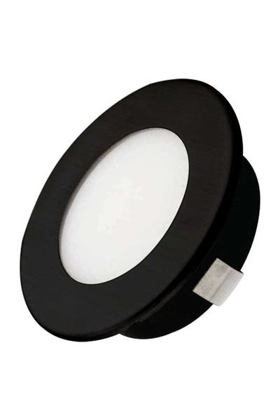 Ack AH07-01231 3000K Günışığı 2.5W Sİyah Kasa Sıva Altı Led Spot Lamba