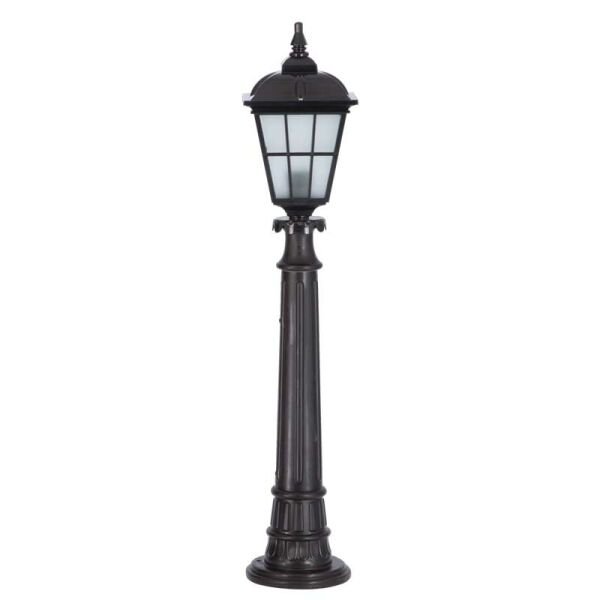Abs Çim Direkli Büyük Çıtalı Park Bahçe Feneri 20x100cm