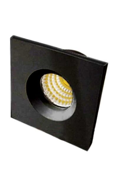 ACK AH07-01761 Mavi 3W Siyah Kasa Sıva Altı Led Spot Armatür