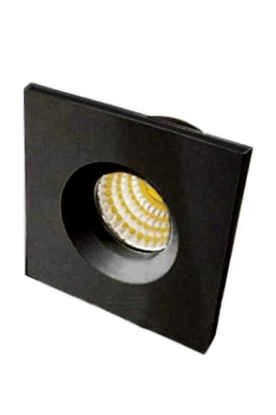 ACK AH07-01761 Mavi 3W Siyah Kasa Sıva Altı Led Spot Armatür