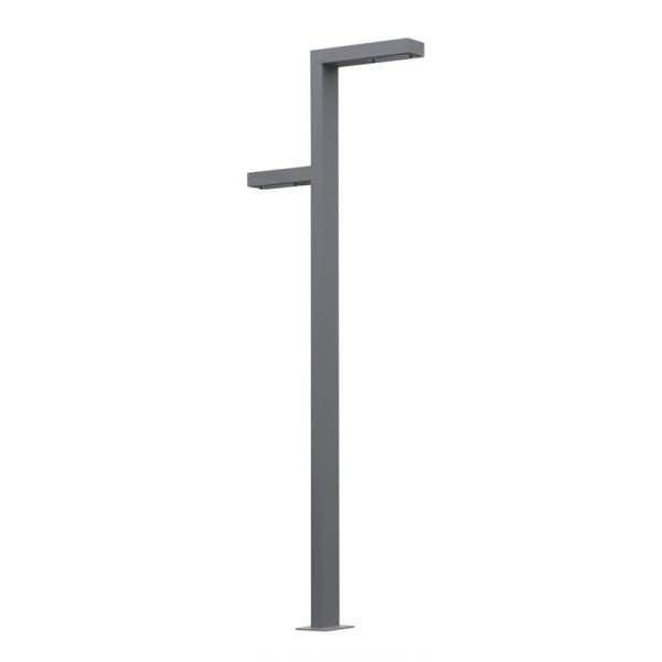 2x30w Smd Led IP67 Pleksi Camlı Park Bahçe Aydınlatma Direği 15x300cm