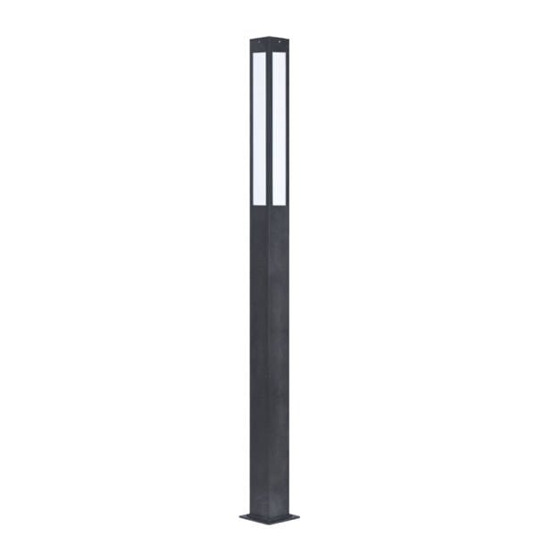 25w Smd Led IP67 Pleksi Camlı Park Bahçe Aydınlatma Direği 10x200cm
