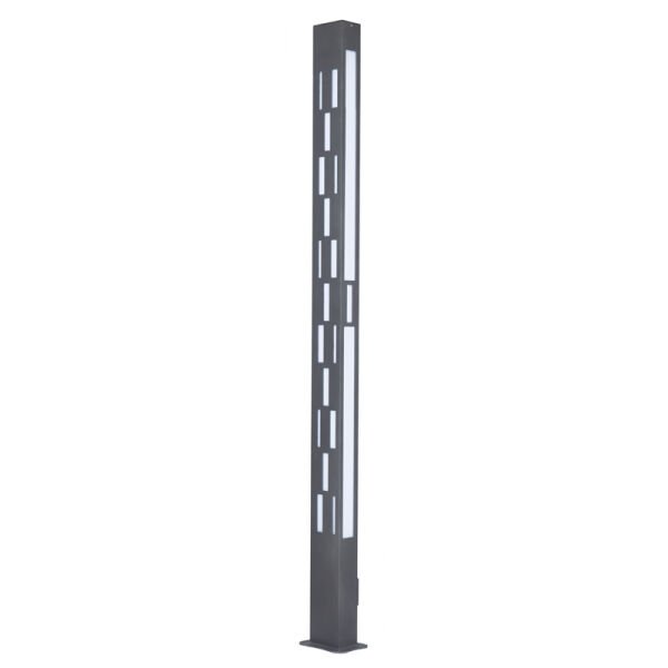 60w Smd Led IP67 Pleksi Camlı Park Bahçe Aydınlatma Direği 15x200cm