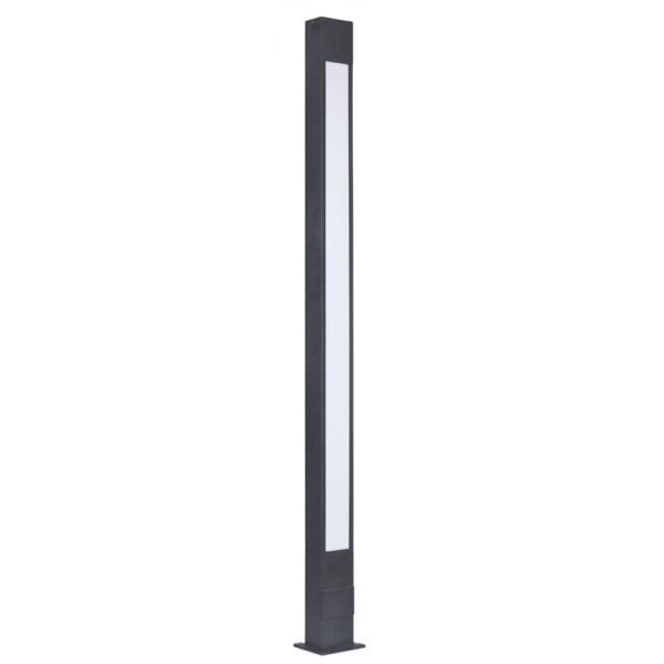 50w Smd Led IP67 Pleksi Camlı Park Bahçe Aydınlatma Direği 15x250cm