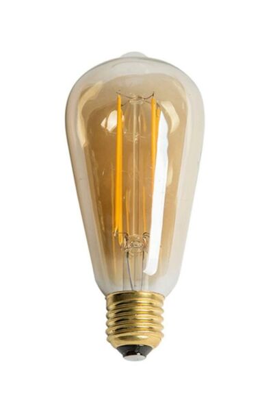 Cata CT-4313 6W E27 2700K Sarı Dimlenebilir Led Rustik Ampul