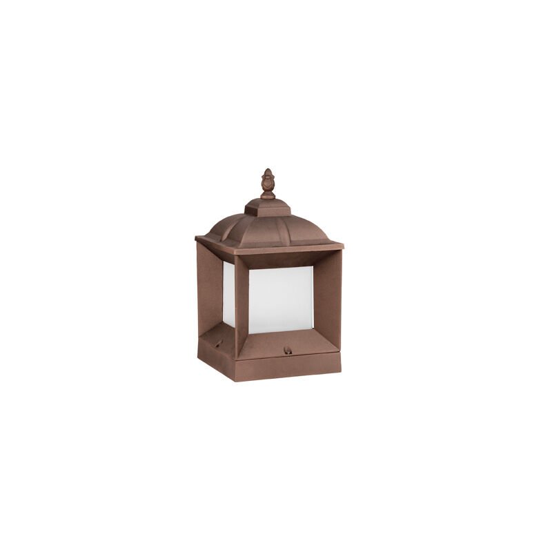 Pleksi Camlı E27 Duylu Park Bahçe Armatürü 22x30cm