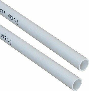 Mutlusan 18 Ø Pvc. Alev Yaymayan Boy Boru 102 Metre Paket (1boy 3 Metre)