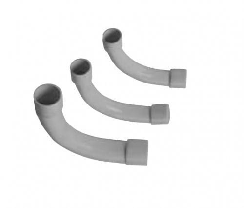 Mutlusan 18 Ø Pvc Alev Yaymayan Boru Dirseği 100 Adet