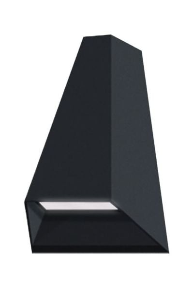 Cata CT-7063 3200K Günışığı 2x3W Antrasit Malta Dış Mekan Led Aplik